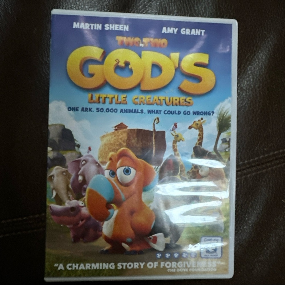Two by Two God's Little Creatures DVD Martin‎ Sheen Amy Grant Family Approved